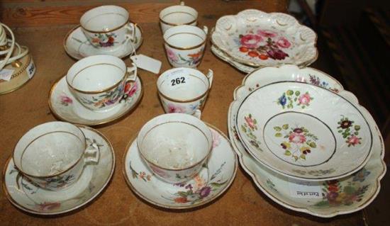 Coalport porcelain part tea set(-)